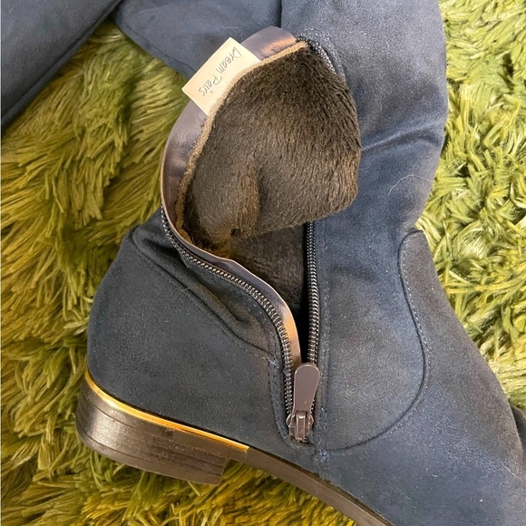 DREAM PAIRS over the knee blue boots - Picture 6 of 6